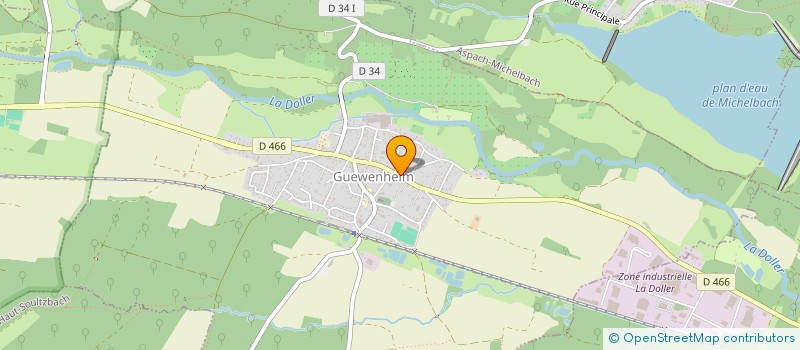 localisation de l'entreprise 500 239 884   GUEWENHEIM