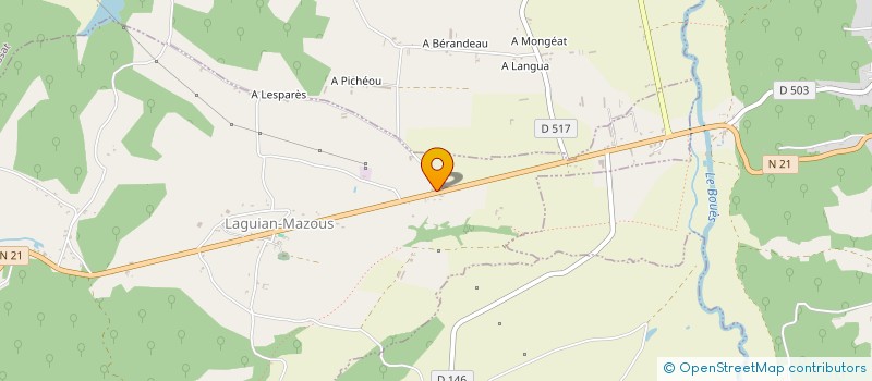 localisation de l'entreprise 500 268 016   SADEILLAN