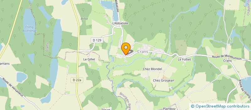 localisation de l'entreprise 500 278 320   CRANS