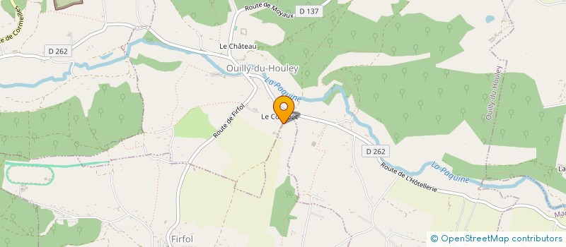 localisation de l'entreprise 500 308 440   OUILLY-DU-HOULEY