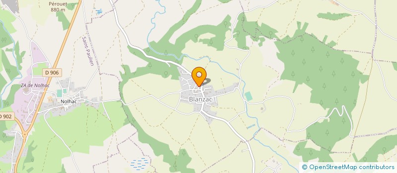 localisation de l'entreprise 500 397 518   SAINT-JEAN-LACHALM