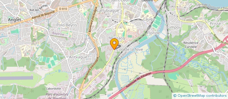 localisation de l'entreprise 500 406 582   BAYONNE