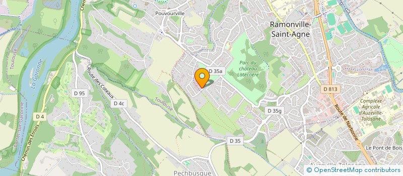 localisation de l'entreprise 500 440 334 à RAMONVILLE-SAINT-AGNE