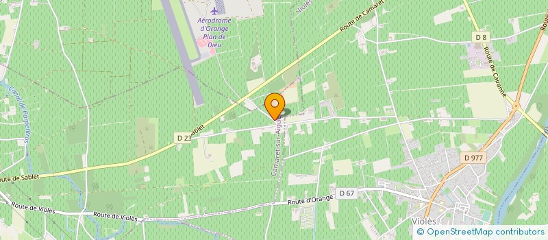 localisation de l'entreprise 500 443 262   CAMARET-SUR-AIGUES