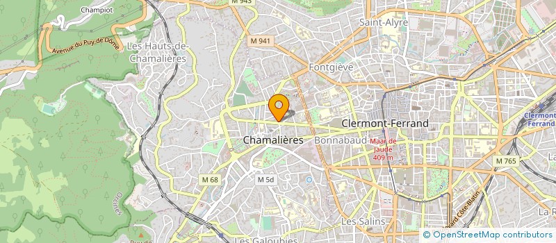 localisation de l'entreprise 500 447 917   CHAMALIERES