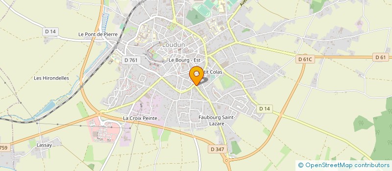 localisation de l'entreprise 500 479 621   LOUDUN