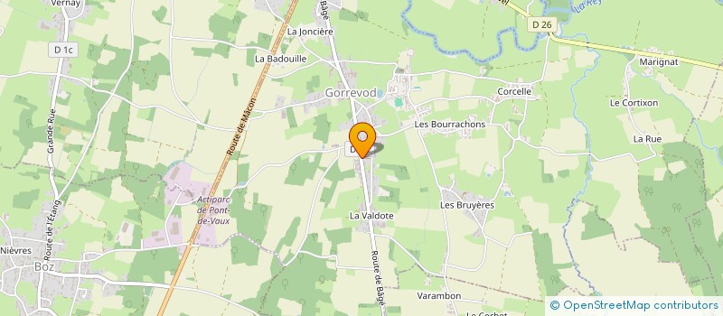 localisation de l'entreprise 500 524 640   ARBIGNY