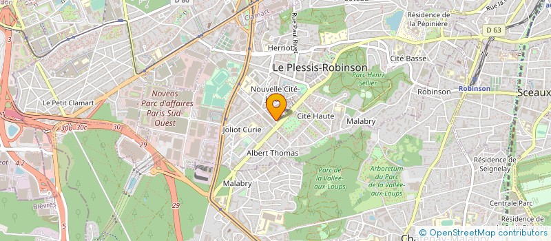 localisation de l'entreprise 500 531 777   CHATENAY-MALABRY