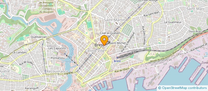 localisation de l'entreprise 500 535 059  à BREST