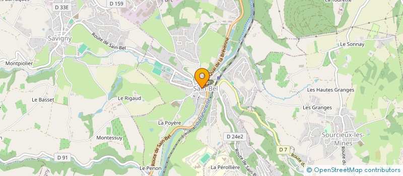 localisation de l'entreprise 500 538 749   POMEYS