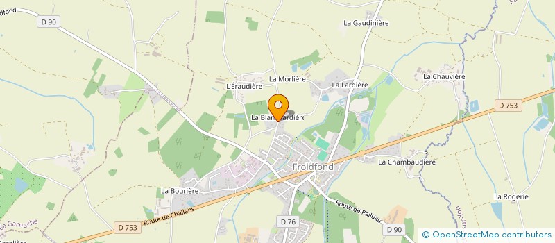 localisation de l'entreprise 500 565 825   FROIDFOND