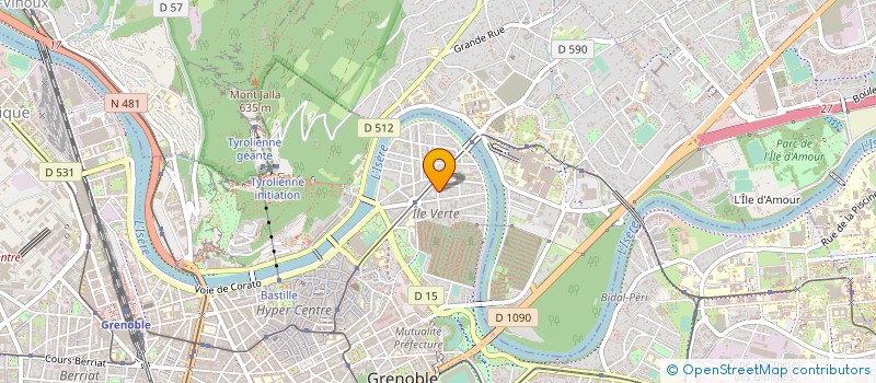 localisation de l'entreprise 500 580 972   GRENOBLE