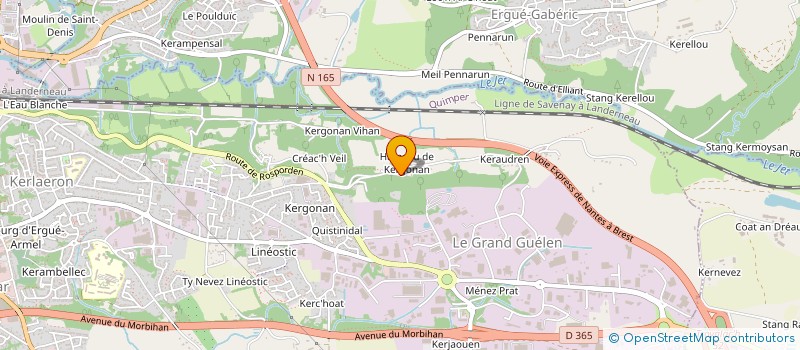 localisation de l'entreprise 500 582 192   CHARTRES-DE-BRETAGNE