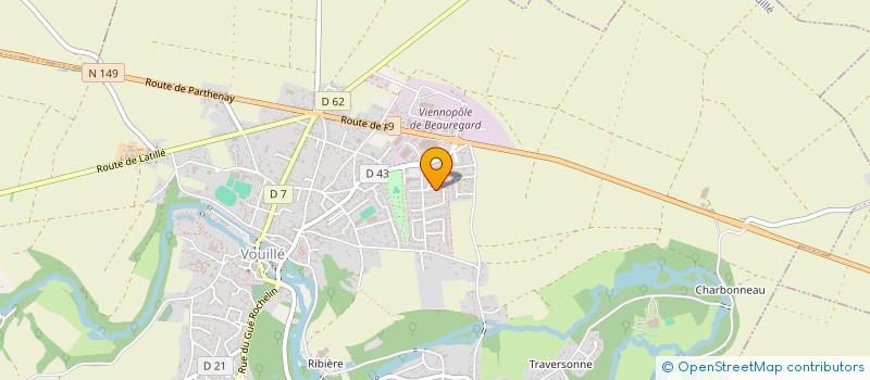 localisation de l'entreprise 500 587 175   VOUILLE