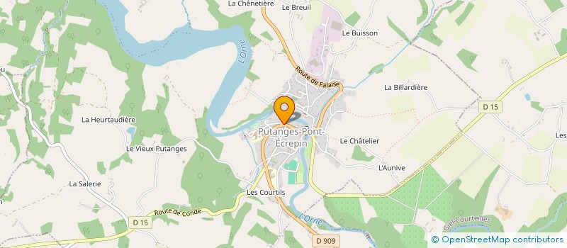 localisation de l'entreprise 500 620 968 à PUTANGES-LE-LAC