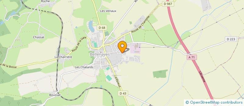 localisation de l'entreprise 500 644 307   COMMENTRY