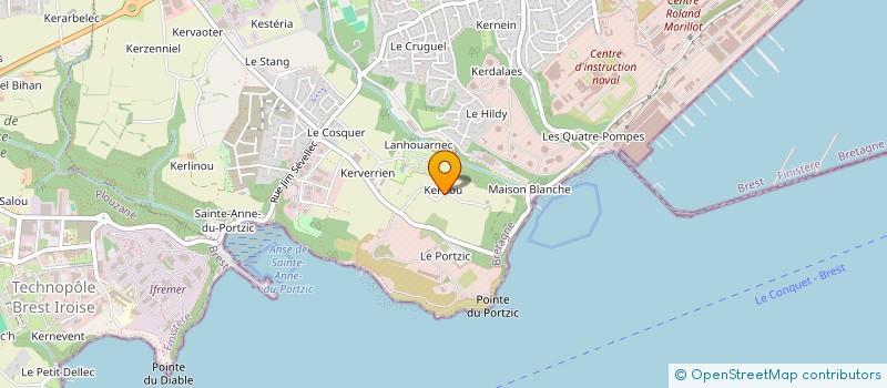 localisation de l'entreprise 500 644 372  à BREST