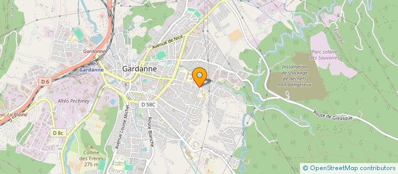 localisation de l'entreprise 500 664 560   CHARBONNIER-LES-MINES