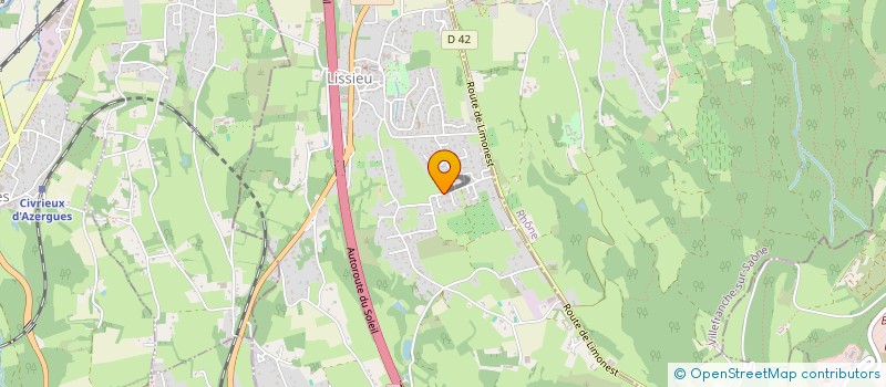 localisation de l'entreprise 500 701 487   LISSIEU