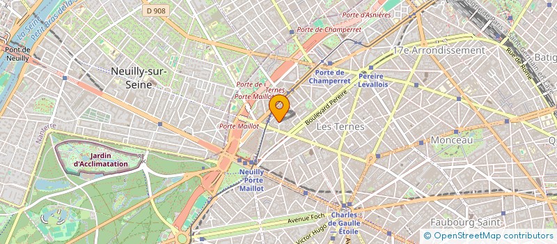 localisation de l'entreprise 500 707 575   PARIS
