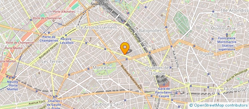 localisation de l'entreprise 500 719 620   PARIS 17