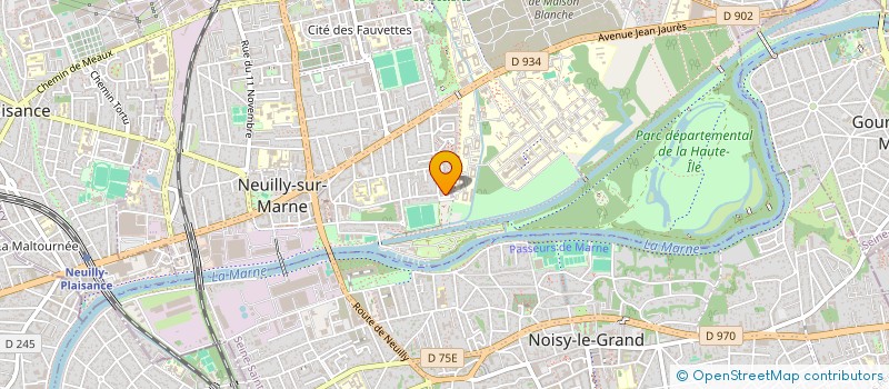 localisation de l'entreprise 500 727 649 à GAGNY