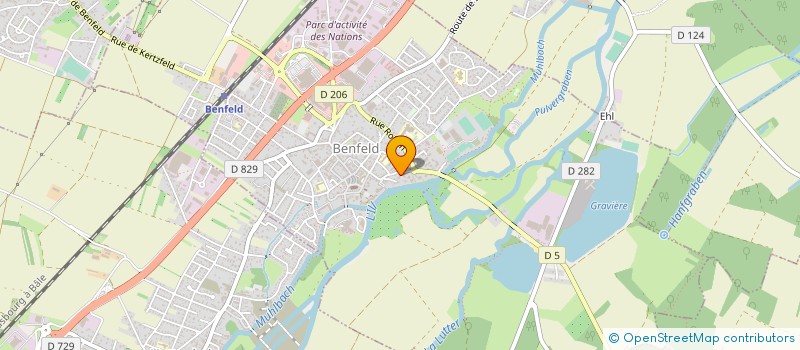 localisation de l'entreprise 500 744 537   HUTTENHEIM