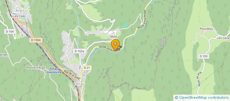 localisation de l'entreprise 500 747 845   TENAY