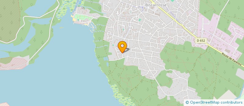 localisation de l'entreprise 500 768 973   BISCARROSSE