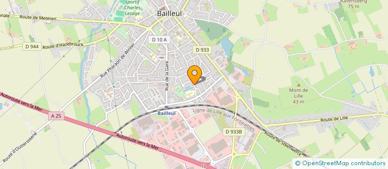 localisation de l'entreprise 500 791 769   BAILLEUL