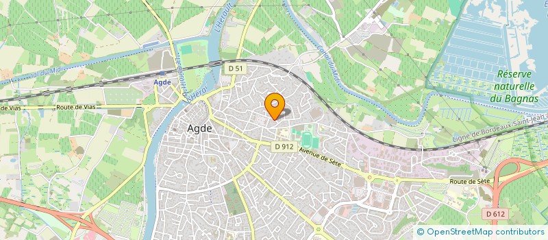 localisation de l'entreprise 500 841 333   AGDE