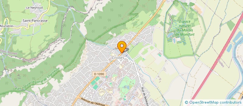 localisation de l'entreprise 500 856 919   CROLLES