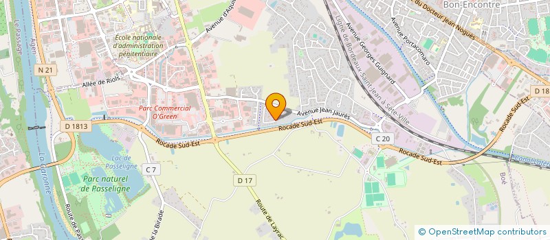 localisation de l'entreprise 500 874 862  à QUIMPER