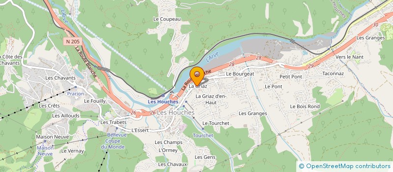 localisation de l'entreprise 500 880 802 à LES HOUCHES