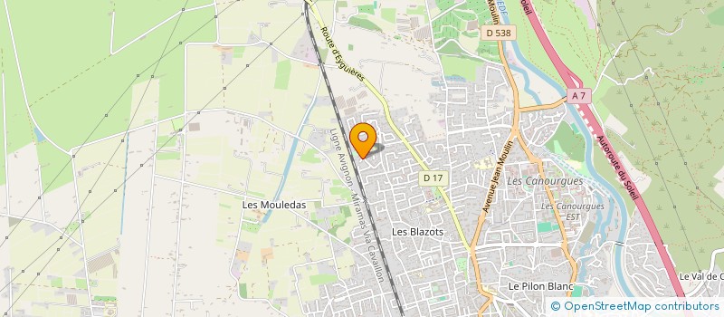 localisation de l'entreprise 500 915 988   LA ROQUE-D'ANTHERON