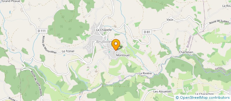 localisation de l'entreprise 500 958 251   BRULLIOLES