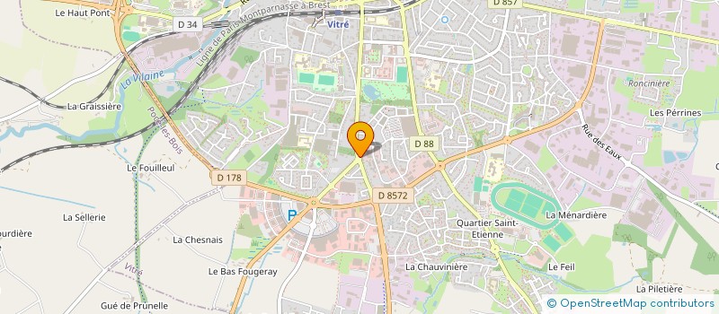 localisation de l'entreprise 500 967 591   VITRE