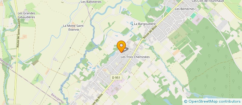 localisation de l'entreprise 500 974 381 à LAILLY-EN-VAL