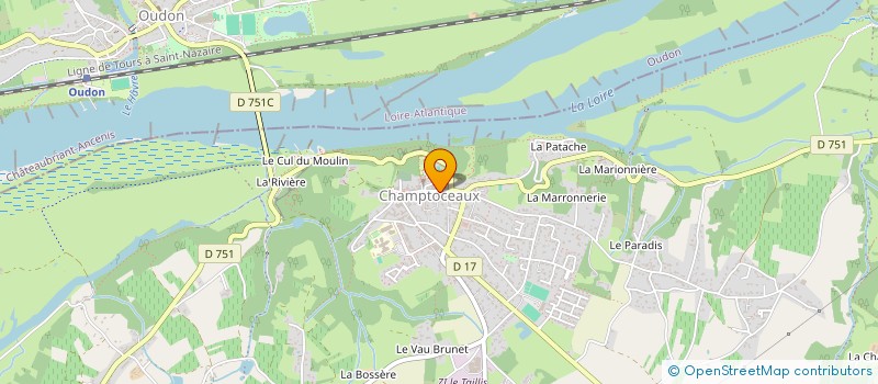 localisation de l'entreprise 500 976 469   OREE D'ANJOU