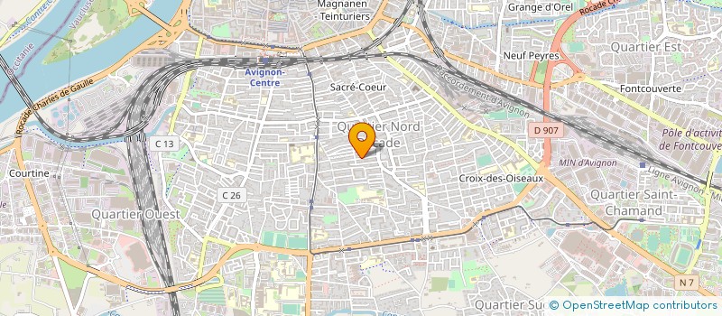 localisation de l'entreprise 500 984 398 à AVIGNON
