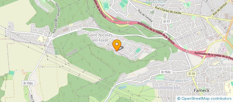 localisation de l'entreprise 500 991 617   HAYANGE