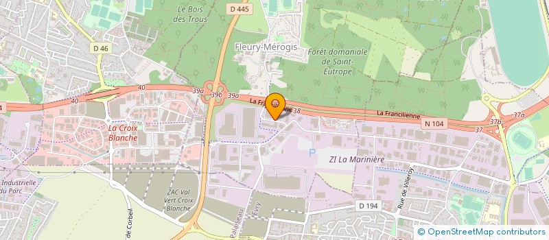 localisation de l'entreprise 500 FPS à FLEURY-MEROGIS