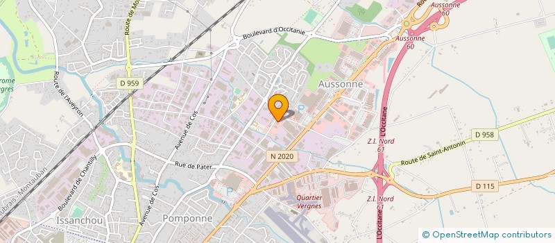 localisation de l'entreprise 500 MONTAUBAN à MONTAUBAN