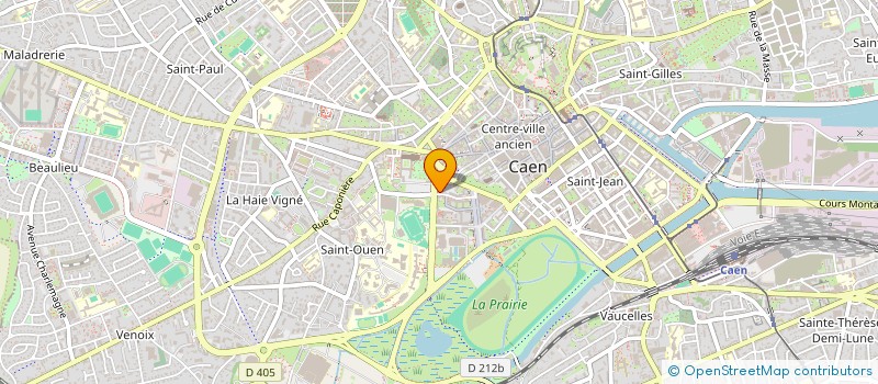 localisation de l'entreprise 501 035 851 à CAEN