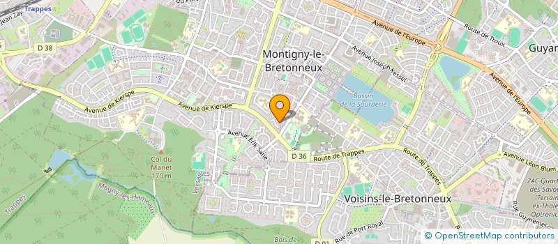 localisation de l'entreprise 501 045 694   SAINT-ARNOULT-EN-YVELINES