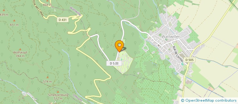 localisation de l'entreprise 501 057 699   PLOMBIERES-LES-BAINS