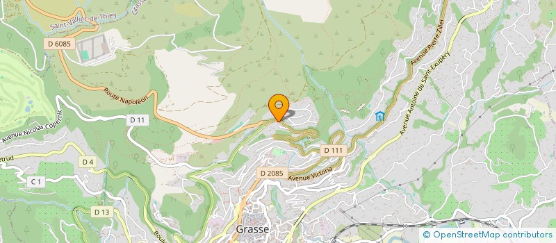 localisation de l'entreprise 501 077 192   GRASSE