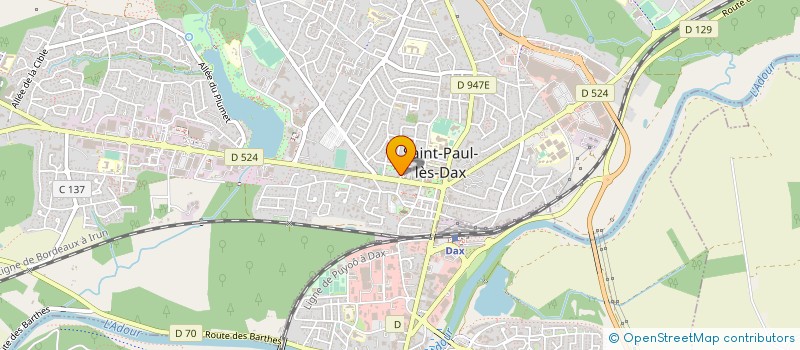 localisation de l'entreprise 501 098 768   SAINT-PAUL-LES-DAX