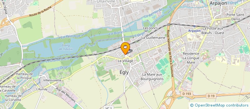 localisation de l'entreprise 501 103 220   EGLY