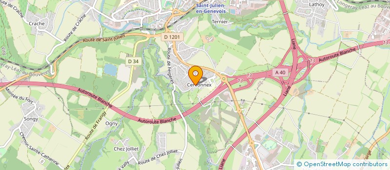 localisation de l'entreprise 501 139 521   SAINT-JULIEN-EN-GENEVOIS